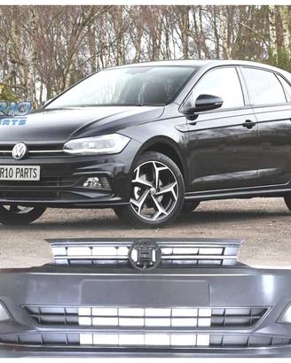 PARAURTI ANTERIORE VOLKSWAGEN VW POLO VI AW 17-20 