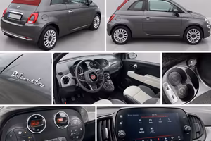 Fiat 500 cabrio dolcevita