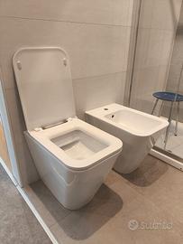 Coppia Sanitari A Terra, Azzurra Ceramica