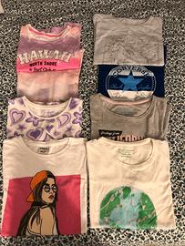 T-shirt e calzoncini bimba