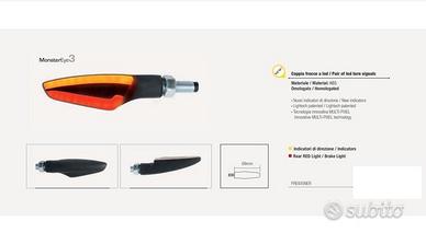 Coppia frecce lightech FRE935NER multi-pixel