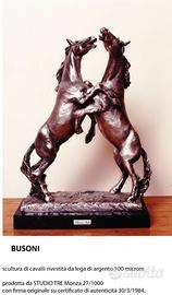 scultura cavalli