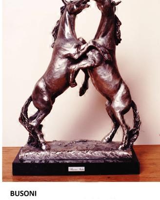 scultura cavalli