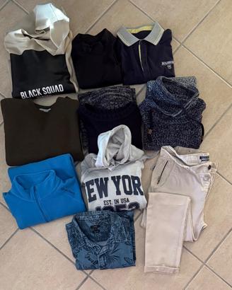 Stock capi uomo taglie S/M