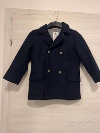Cappotto Petit Bateau blu – 6 anni – doppio petto