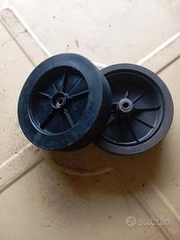 ruote posteriori tosaerba 