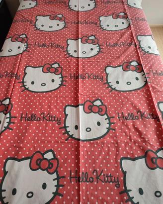 Lenzuolo a sacco 1 piazza e mezza Hello Kitty
