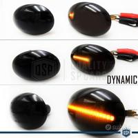 2 FRECCE LED Dinamiche lente nera per MINI No Erro