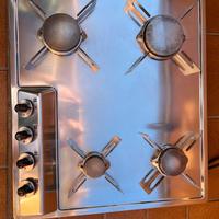 Piano Cottura Gas Alpes Inox F559-4G 60 cm