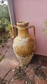 Giara Capasone in terracotta smaltata Puglia