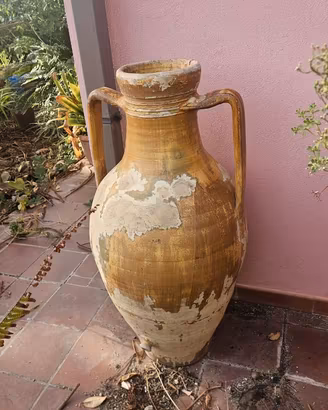 Giara Capasone in terracotta smaltata Puglia