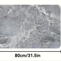 TAPPETINO IN SILICONE EFFETTO MARMO 80cm x 50cm