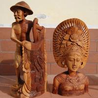 Statue divinità Indiane Buddha, Ganesh, Garuda