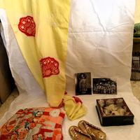 Completo Kimono Tradizionale Giapponese Bambina