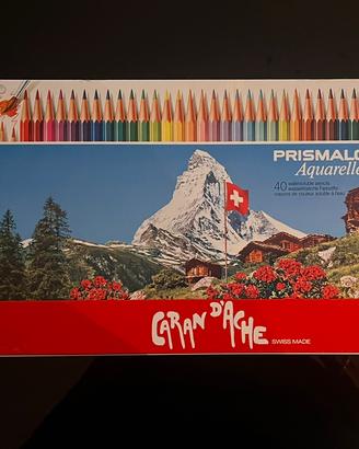 Caran d'Ache  matite Prismalo 40pz scatola vintage
