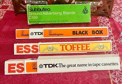 Subbuteo - set C169 Cartelloni pubblicitari - Raro