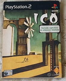 ICO PS2 Prima Stampa Cartonata PAL ITA 3 cartoline