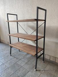 Mobile scaffale industriale anni 50 Vintage