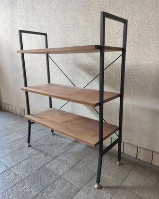 Mobile scaffale industriale anni 50 Vintage