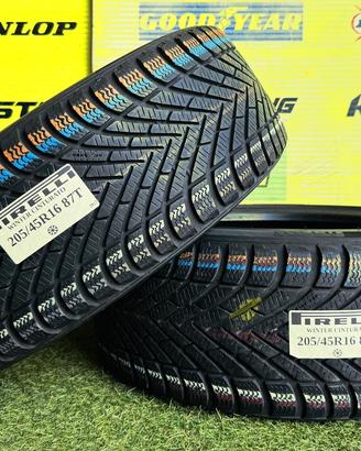 X2: Invernali 205/45R16 87T -PIRELLI- al 85%