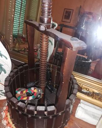 Torchio uva d'arredo