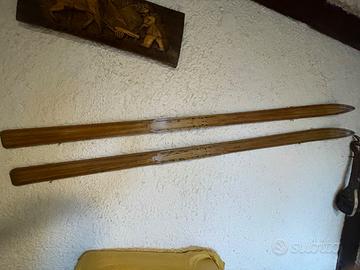 Sci in legno anni 40
