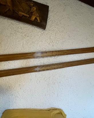 Sci in legno anni 40