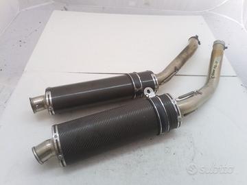 Kawasaki Z 1000 04 06 scarico terminale marmitta e