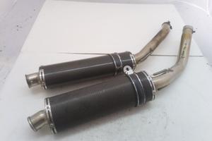 Kawasaki Z 1000 04 06 scarico terminale marmitta e