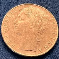 MONETA DA 100 LIRE ANNO 1976 DIFETTO UNICA