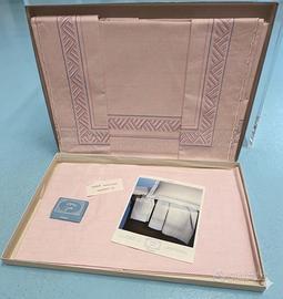 Lenzuolo matrimoniale con federe