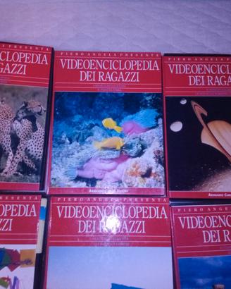 videoenciclopedia di piero angela  a vhs