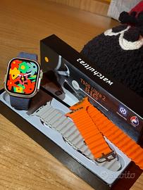 Nuovo smart watch t900 ultra 2colore blu polveroso