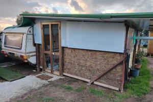 roulotte 7.6 metri baronesse patio 