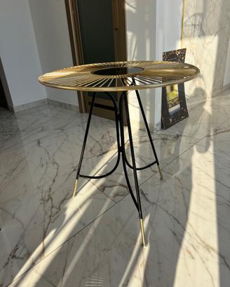 Tavolini rotondi usati - dorati