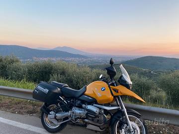 MOTO Bmw gs 1150 gialla