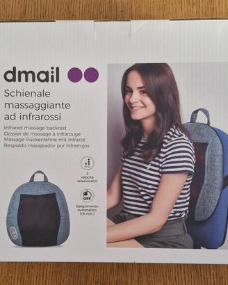 Schienale massaggiante ad infrarossi DMAIL