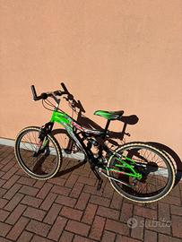 Mountain Bike Ragazzo Zarma Jump F2 24” Verde/Nera