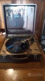 Grammofono a tromba PAILLARD Anni '30