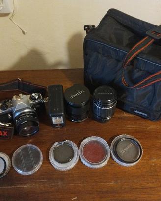 Pentax ME super con accessori