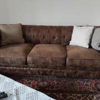 Divano 3 posti Chesterfield 