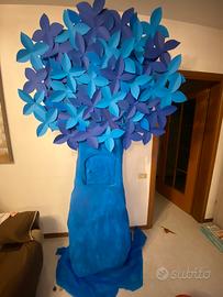 Albero azzurro