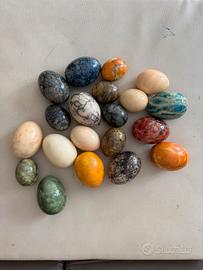 Uova decorative in Marmo/Granito/Pietra