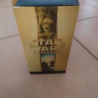 vhs cofanetto star wars