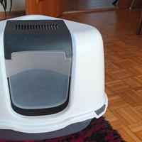 Lettiera coperta per gatti