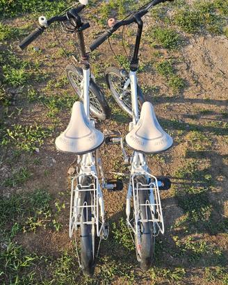 coppia bici pieghevoli 