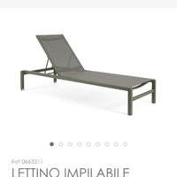 Lettino prendi sole