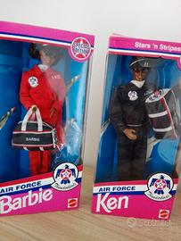Barbie Ken Mattel's Stars and Stripes Air Force