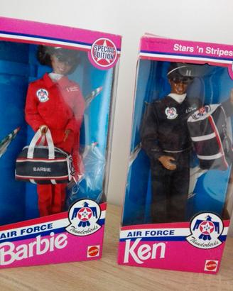 Barbie Ken Mattel's Stars and Stripes Air Force