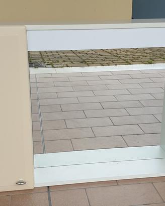 mobiletto bagno con specchio,  mensole e p/lampade